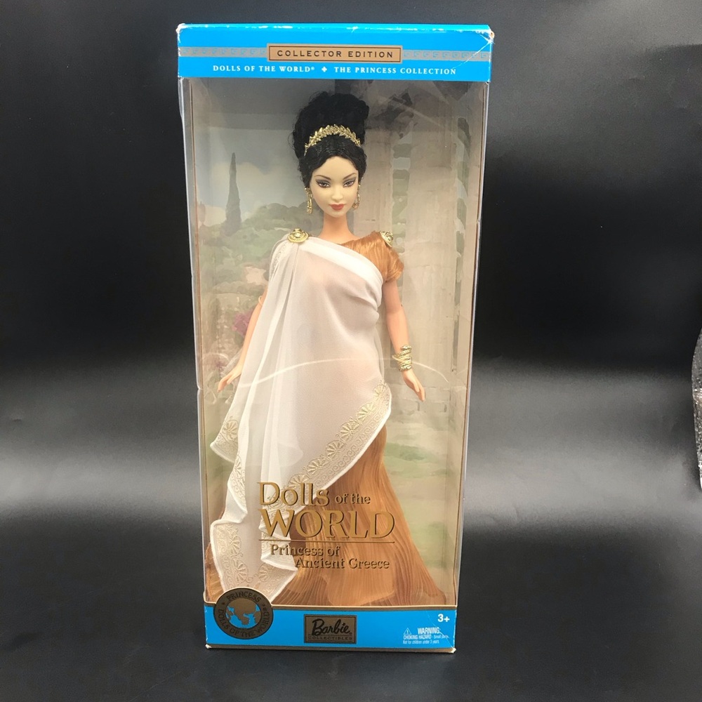 Barbie Dolls of the World Princess of Ancient Greece Doll - White & Gold